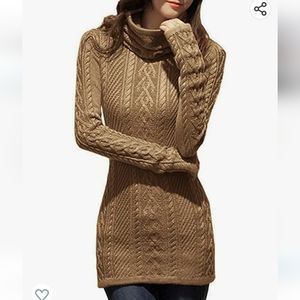 Fitted cable Knit sweater